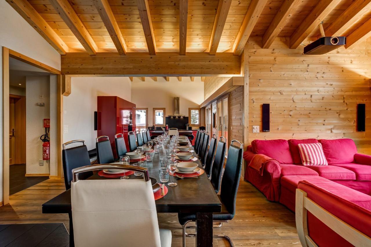 Chalet Flocon De Neige - Jacuzzi - Sauna Ла Цумаз Екстериор снимка