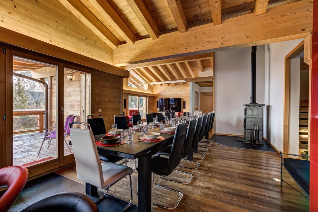 Chalet Flocon De Neige - Jacuzzi - Sauna Ла Цумаз Екстериор снимка
