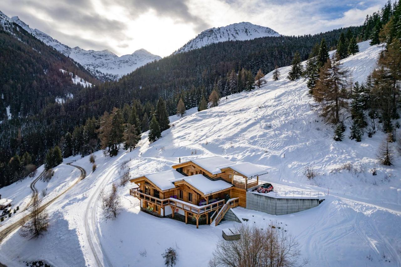 Chalet Flocon De Neige - Jacuzzi - Sauna Ла Цумаз Екстериор снимка