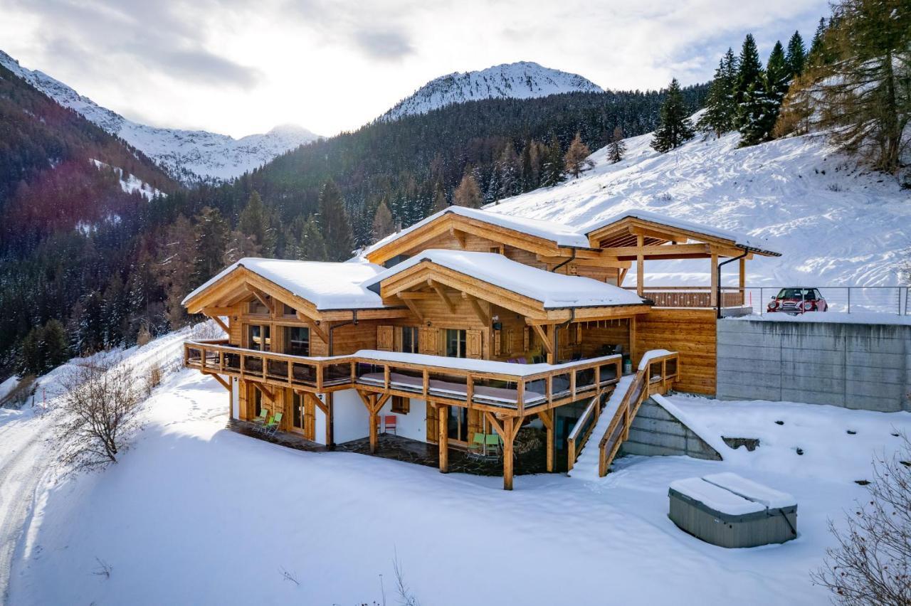 Chalet Flocon De Neige - Jacuzzi - Sauna Ла Цумаз Екстериор снимка