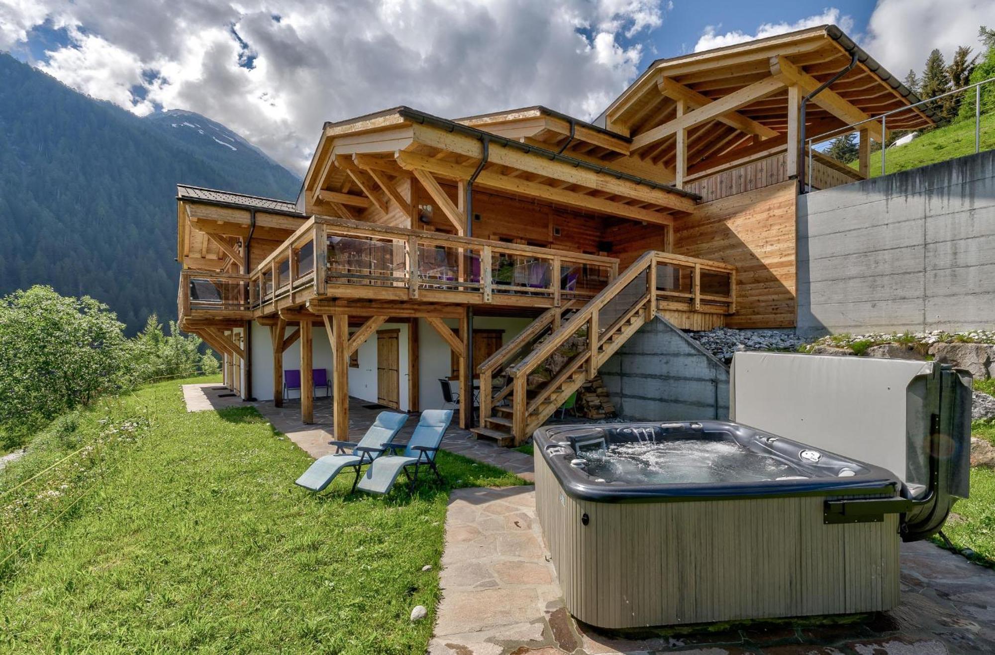 Chalet Flocon De Neige - Jacuzzi - Sauna Ла Цумаз Екстериор снимка