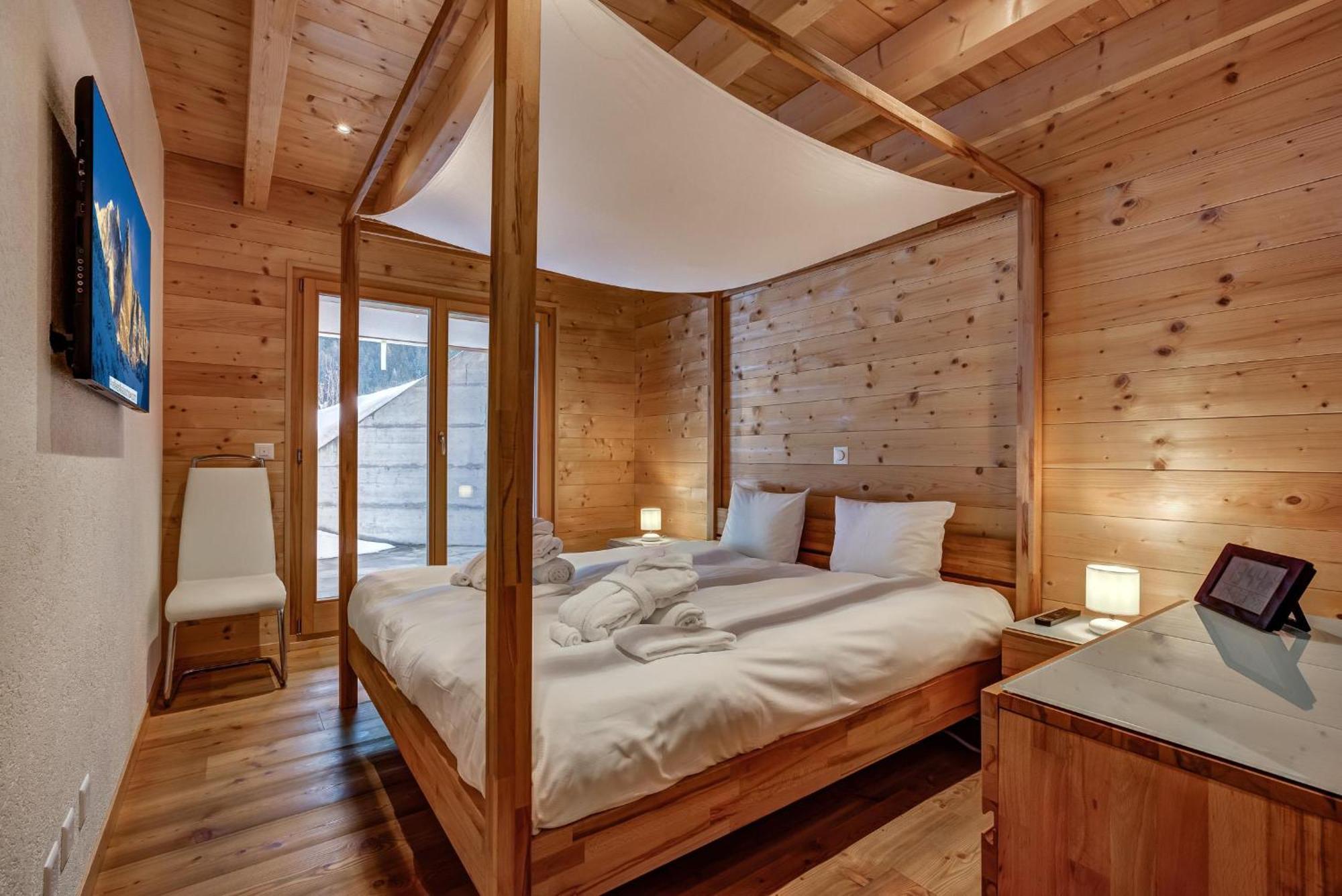 Chalet Flocon De Neige - Jacuzzi - Sauna Ла Цумаз Екстериор снимка